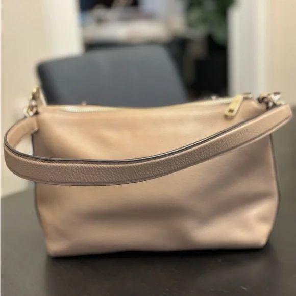 Small Marlon Coach Shoulder Bag Taupe - Picture 5 of 10